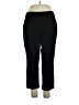 Democracy Solid Black Dress Pants Size 1X - photo 1