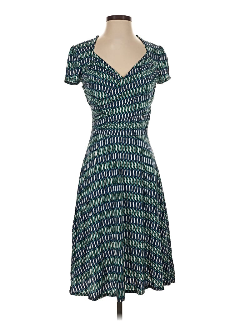 Pre-owned Leota Casual Dress In Teal