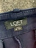 Ann Taylor LOFT Solid Blue Dress Pants Size 0 Petite - photo 7