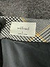 Wilfred Plaid Gray Formal Skirt Size 4 - photo 4