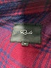 Rails 100% Rayon Plaid Burgundy Long Sleeve Button-Down Shirt Size M - photo 7