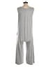 Eileen Fisher Metallic Gray Jumpsuit Size XS - photo 2
