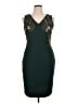 Calvin Klein Green Cocktail Dress Size 14 - photo 1