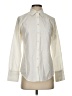 Kenar 100% Cotton Solid Ivory Long Sleeve Blouse Size S - photo 1