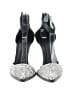Helmut Lang 100% Leather Silver Heels Size EU 37 - photo 2