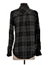 Rails 100% Rayon Plaid Gray Long Sleeve Button-Down Shirt Size S - photo 2