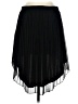 American Eagle Outfitters 100% Polyester Solid Black Formal Skirt Size 6 - photo 2