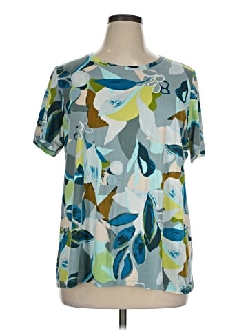 LOGO by Lori Goldstein Short Sleeve T-Shirt (view 1)