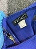 Venus Solid Blue Cocktail Dress Size L - photo 7