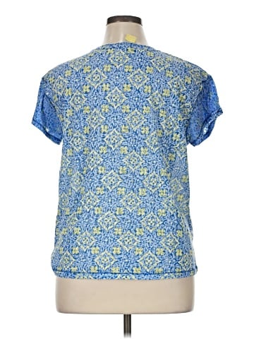 MULTIPLES Short Sleeve Blouse (view 2)