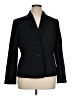Black Label by Evan Picone 100% Polyester Black Blazer Size 16 - photo 1