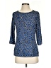 Assorted Brands Blue 3/4 Sleeve Top Size 0 - photo 1