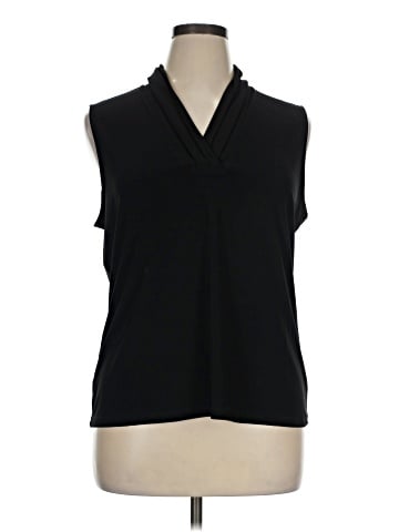 Anne Klein Sleeveless Blouse (view 1)
