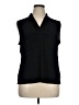 Anne Klein Black Sleeveless Blouse Size XL - photo 1