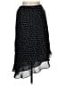 Unbranded 100% Polyester Polka Dots Black Casual Skirt Size 10 - photo 2