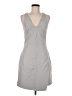 Helmut Lang Solid Gray Casual Dress Size 6 - photo 1