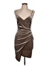 Steps Brown Cocktail Dress Size L - photo 1