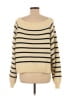 WeWoreWhat Stripes Ivory Pullover Sweater Size L - photo 2