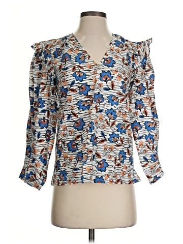 Derek Lam 10 Crosby 3/4 Sleeve Blouse (view 1)