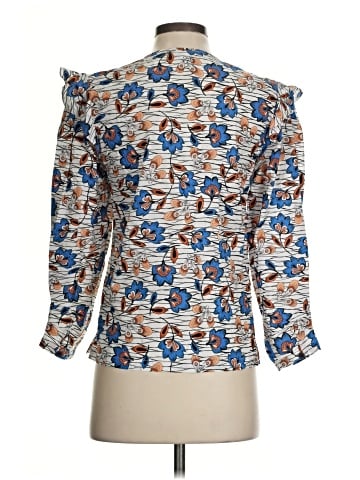 Derek Lam 10 Crosby 3/4 Sleeve Blouse (view 2)