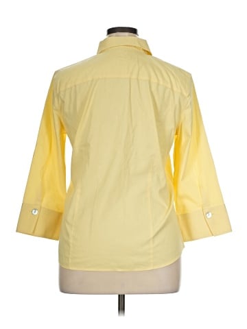 Foxcroft 3/4 Sleeve Button-Down Shirt (view 2)
