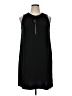 MICHAEL Michael Kors Solid Black Casual Dress Size XL - photo 1