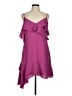 BCBGMAXAZRIA Solid Pink Purple Cocktail Dress Size 8 - photo 1
