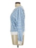 Champion Checkered-gingham Blue Pullover Sweater Size L - photo 5