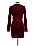 Cupshe Burgundy Cocktail Dress Size L - photo 2