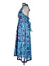 Caroline Constas Paisley Blue Cocktail Dress Size L - photo 5