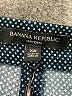 Banana Republic 100% Polyester Houndstooth Teal Track Pants Size XS - photo 7