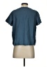Grae Cove Blue Short Sleeve Blouse Size S - photo 2