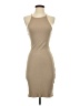 H&M Solid Tan Casual Dress Size S - photo 1