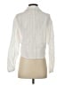 Aqua 100% Cotton Ivory Long Sleeve Blouse Size XS - photo 2