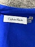Calvin Klein Color Block Multi Color Blue Casual Dress Size 16 - photo 7