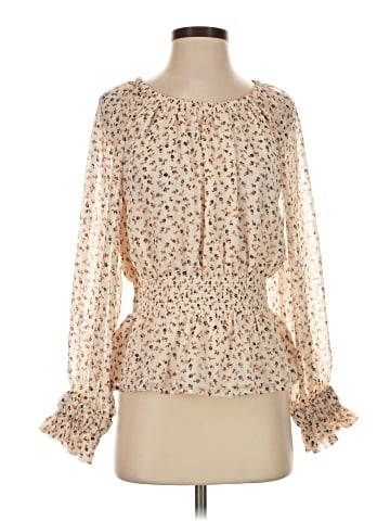 Ann Taylor Long Sleeve Blouse (view 1)