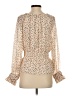 Ann Taylor 100% Polyester Ivory Long Sleeve Blouse Size S - photo 2