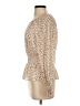 Ann Taylor 100% Polyester Ivory Long Sleeve Blouse Size S - photo 5
