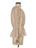 Ann Taylor 100% Polyester Ivory Long Sleeve Blouse Size S - photo 4