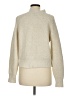 Evereve Solid Ivory Turtleneck Sweater Size M - photo 2