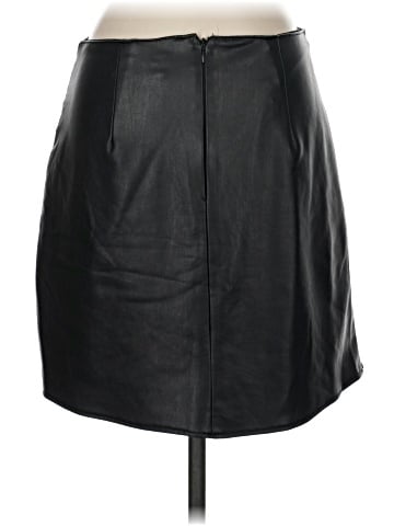 Rewash Faux Leather Skirt (view 2)