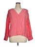 Nordstrom Pink 3/4 Sleeve Blouse Size XL - photo 1