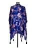 Knox Rose 100% Rayon Blue Kimono Size XS - photo 2
