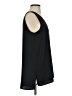 Ann Taylor 100% Polyester Black Sleeveless Blouse Size S - photo 4
