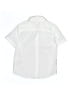 H&M Solid White Short Sleeve Button-Down Shirt Size 4T - photo 2