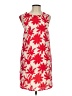 Joy Joy Tropical Red Cocktail Dress Size S - photo 1