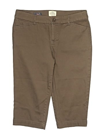 St. John's Bay Khaki Shorts (view 1)