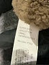 Zara 100% Cotton Solid Ivory Tan Coat Size 150 cm / US 12 - photo 4