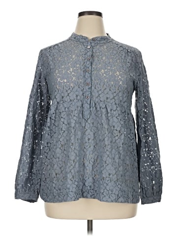 MICHAEL Michael Kors Long Sleeve Blouse (view 1)