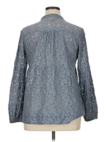 MICHAEL Michael Kors Long Sleeve Blouse (view 2)